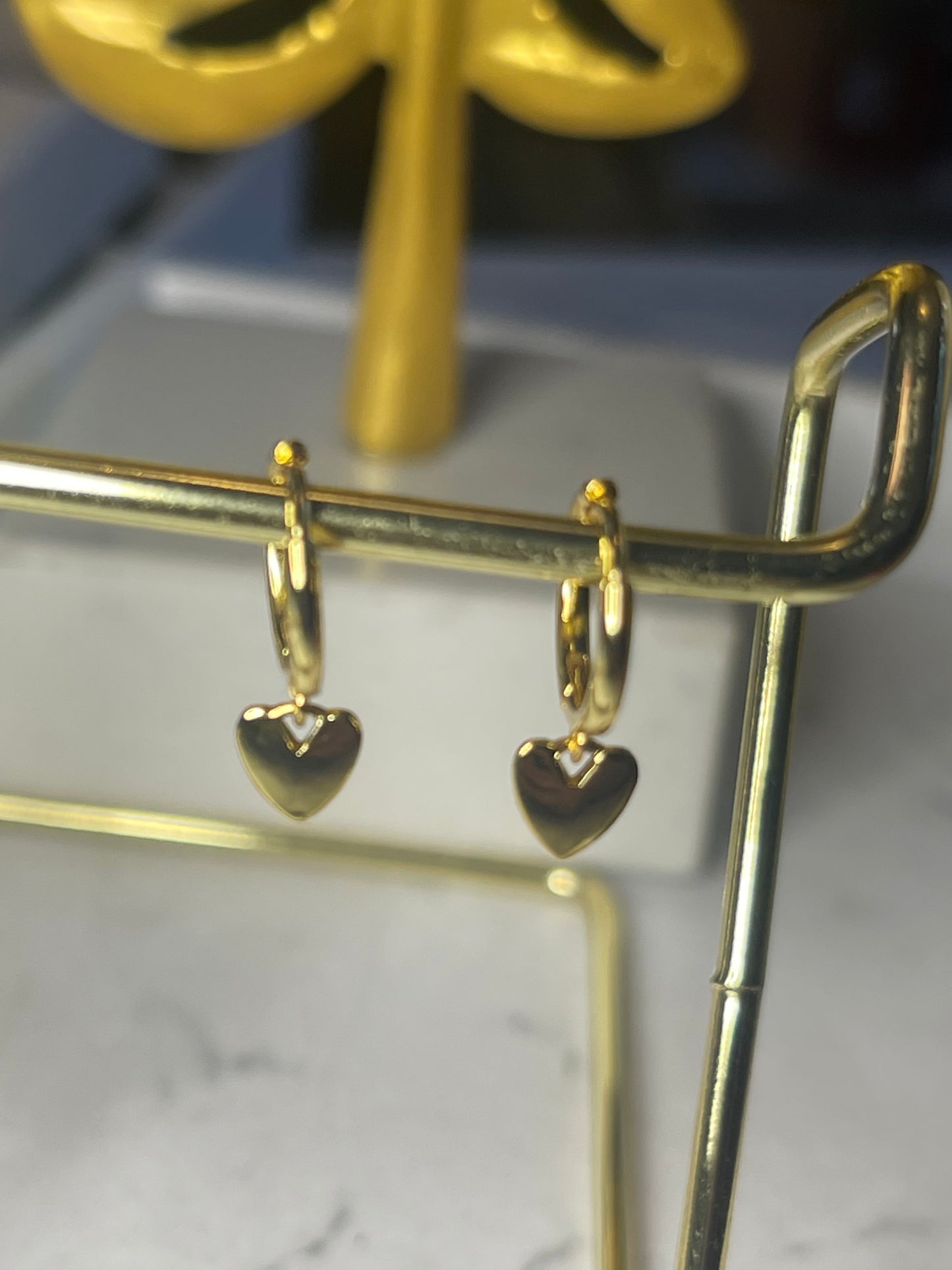 Aretes corazón 925