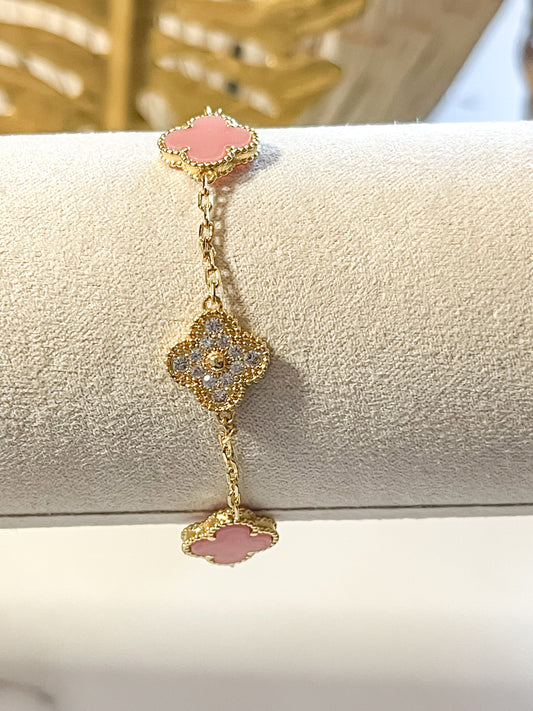 Brazalete Clover 925