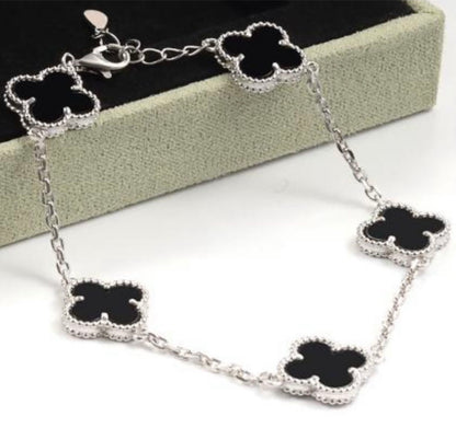 Pulsera Trebol Black